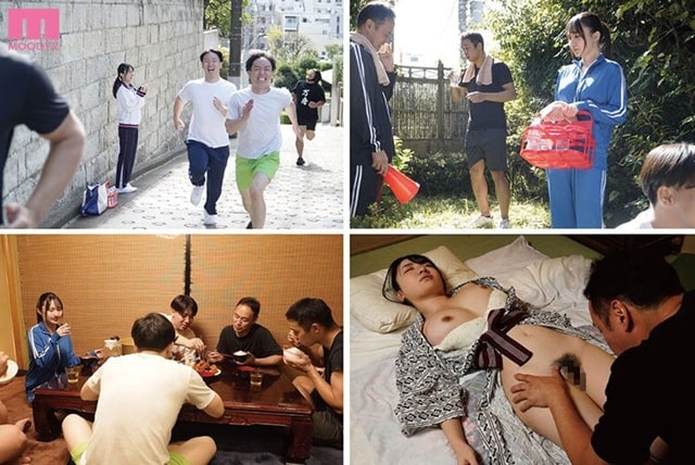 【堀田真央】 集団睡姦レ〇プされたデカパイ制服マネージャー